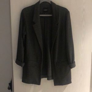 Grey and Black Tweed Blazer